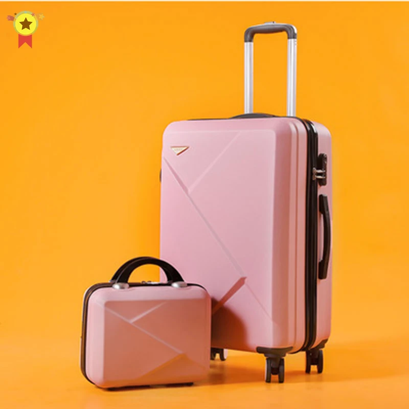 Ensemble de Valises de Voyage avec Mot de Passe, Bagages à Roulettes, Petite Capacité, Nouvelle Mode