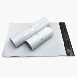 Sac de courrier étanche gris clair, sac de messager auto-scellant, enveloppe d'expédition en plastique XR, sacs d'expédition postale, neuf, 10 pièces