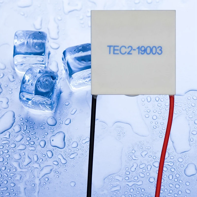 TEC2-19003 termoelétrico cooler peltier 30x30mm 19003 elementos duplos módulo eletrônico folha de refrigeração