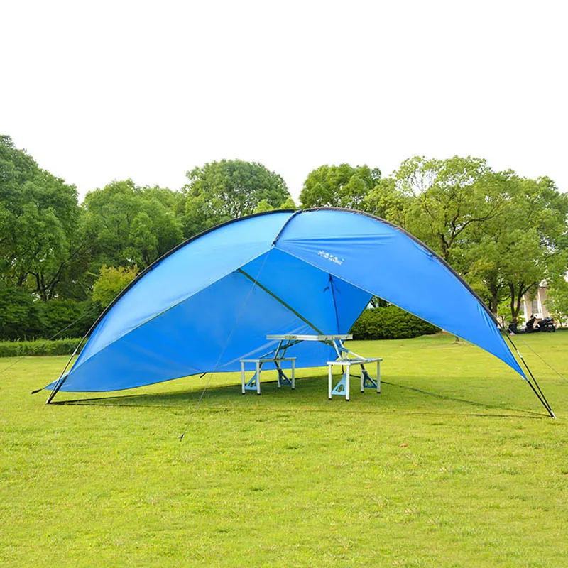 Imagem -04 - Impermeável Ultraleve Sun Shelter Grande Espaço Toldo Praia Tenda Novo Estilo Boa Qualidade 480x480x480x200cm