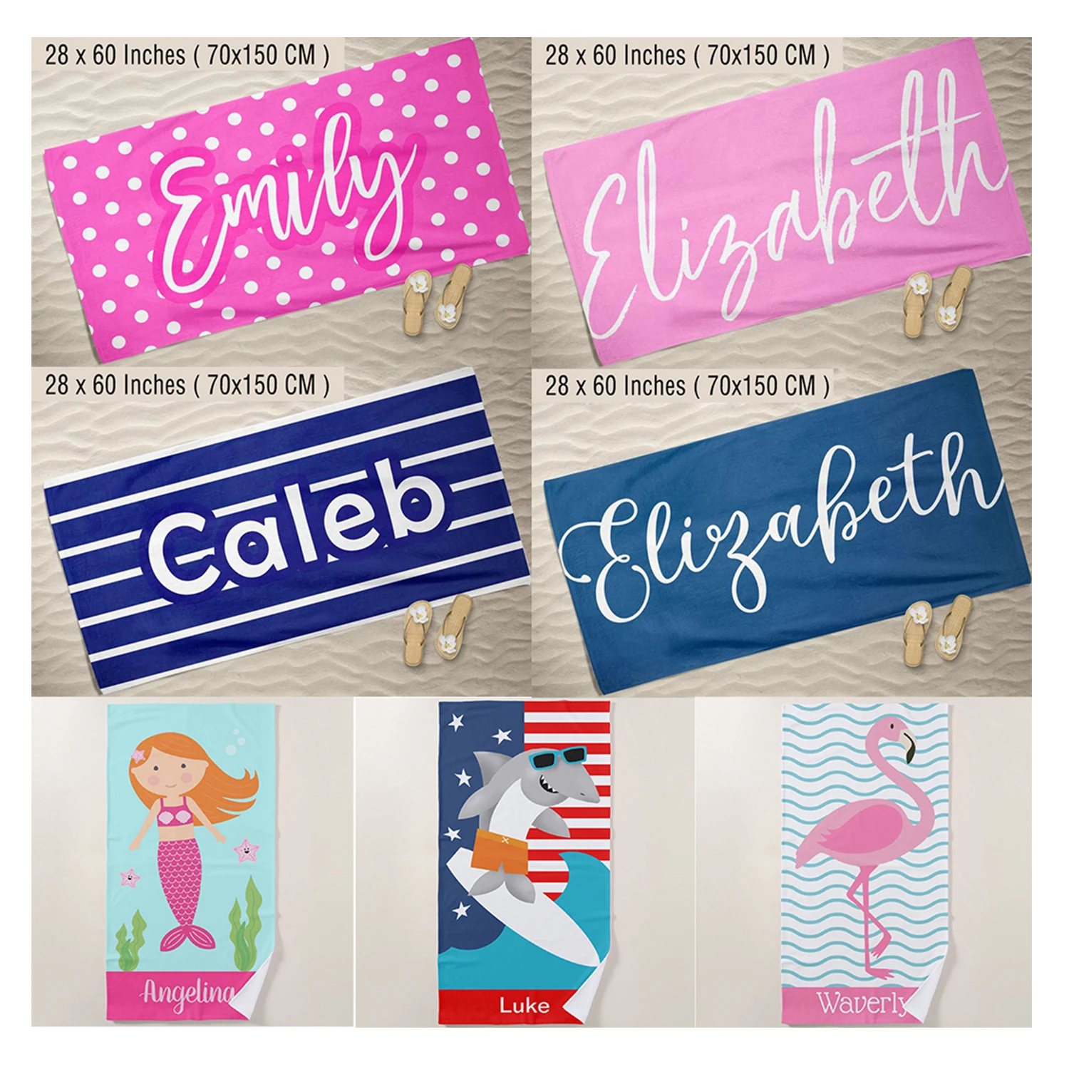 LVYZIHO Personalized Towel , Custom Towel - 28 x 60 Inches ( 70x150 CM )