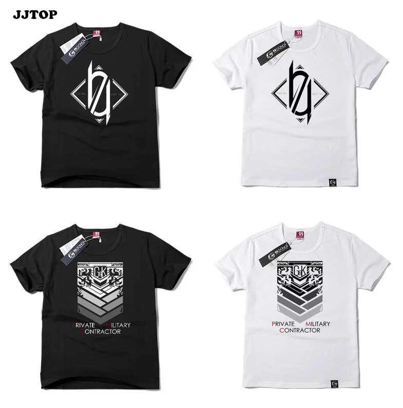 تي شيرت على شكل خط المواجهة للفتيات من doll's تي شيرت بناتي على شكل خط المواجهة Ump45 ملابس تنكرية بأكمام قصيرة تي شيرت