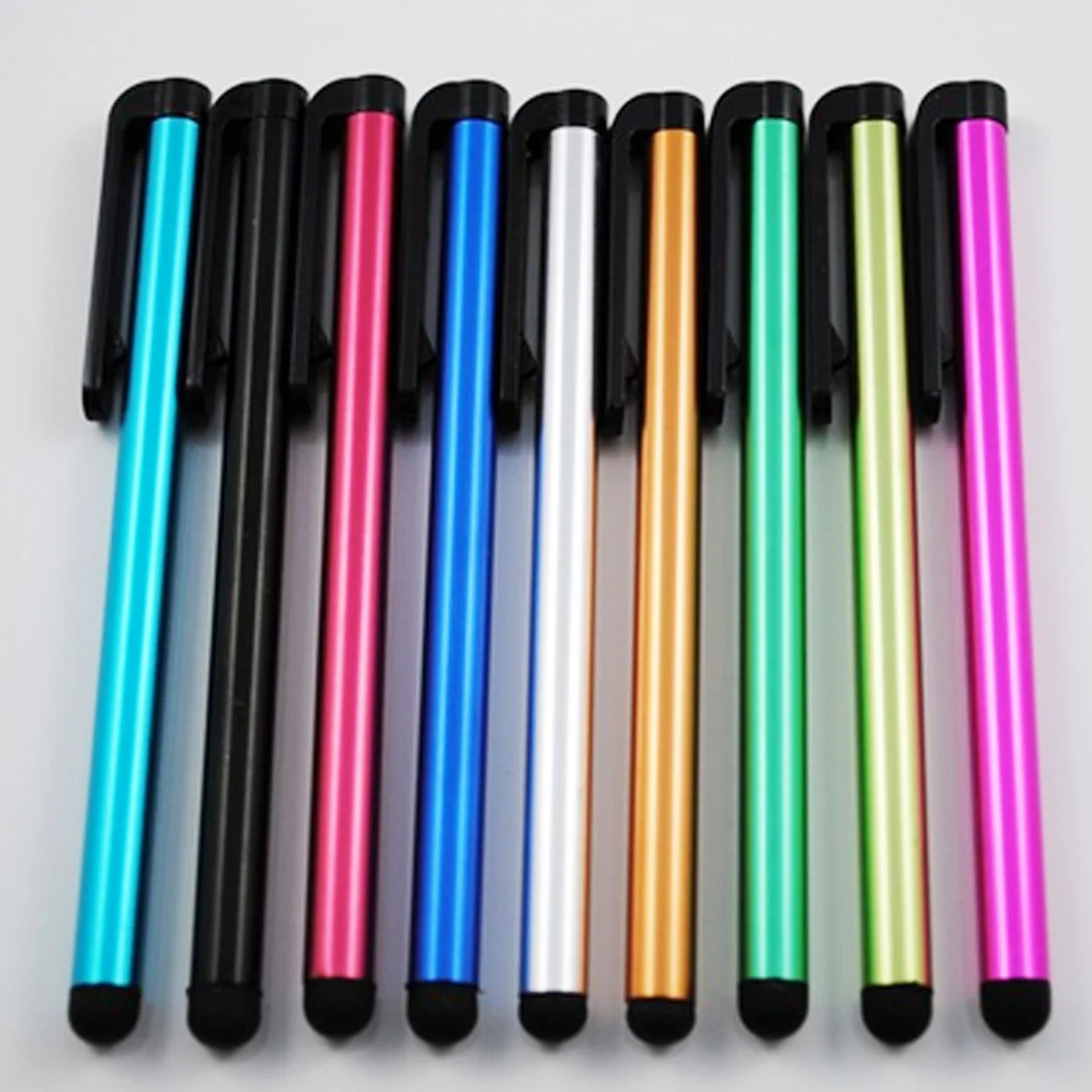 Capacitieve Touchscreen Stylus Stift Voor Ipad Air Mini 2 3 4 Voor Iphone 4 4s 5 6 7 Samsung universal Tablet Pc Sm 10 Stks/partij