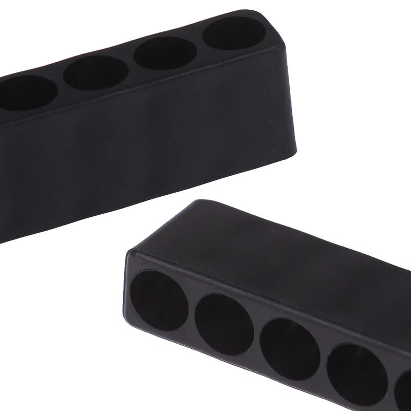 5Pcs 6/10/12 fori esagonale gambo cacciavite supporto per punte cacciavite in plastica testa di stoccaggio supporto per punte per accessori elettrici