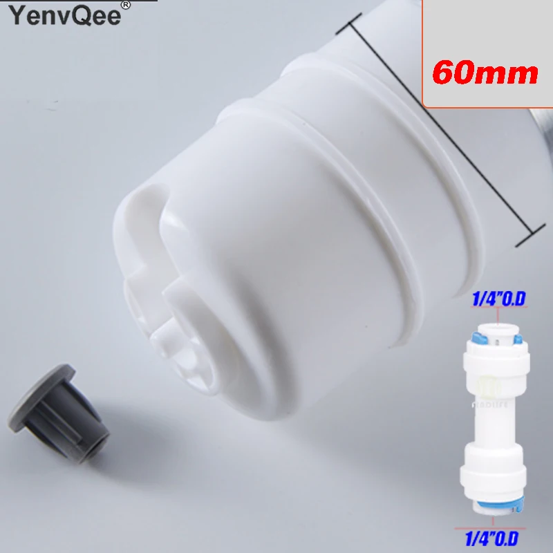 CARTUCCIA FILTRO Acqua DA 10 POLLICI 5 MICRON PPF/SEDIMENTO con 2 raccordi Cartuccia filtro depuratore d'acqua Acquario OSMOSIS REVERSE