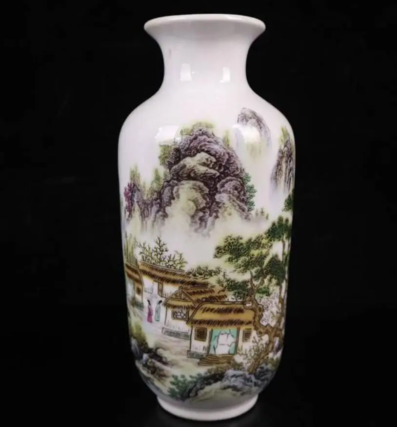 China seiko Pastel ceramic vase crafts statue