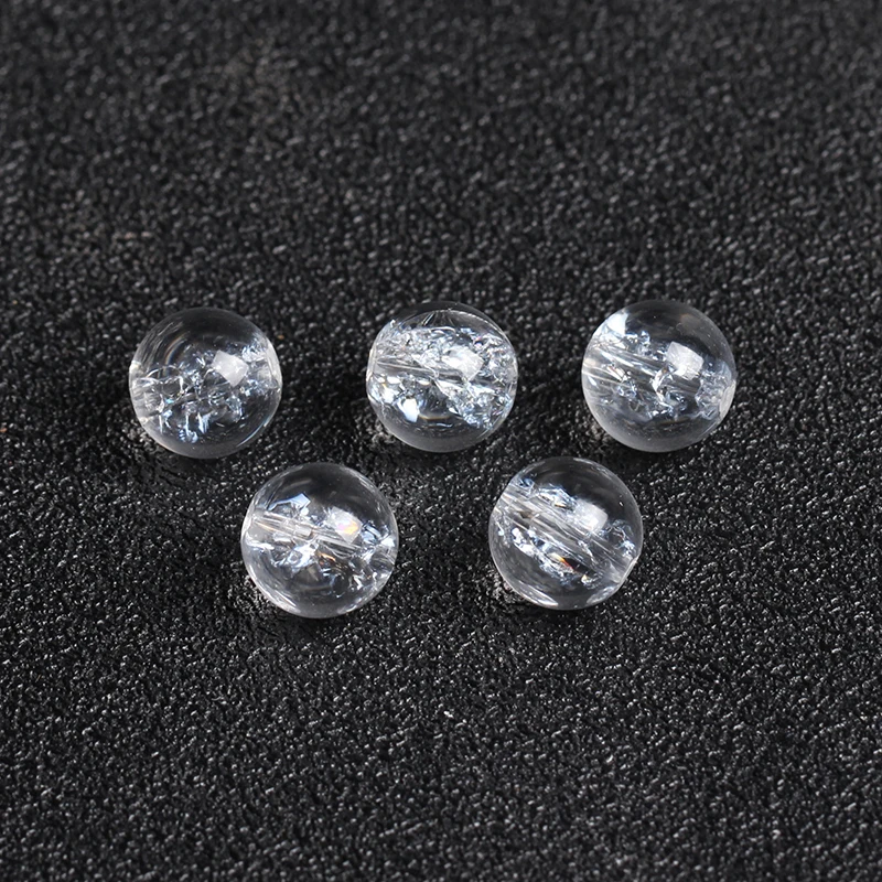 4A Natural Himalaya Quartz Crystal  Single Bead DIY Jewelry Making