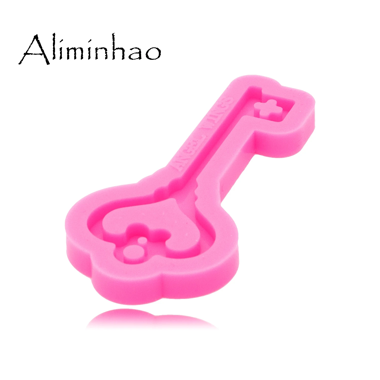 DY0394 Love Key Keychains Mould Resin Silicone Epoxy Molds For Jewelry Shiny Glossy Aliminhao