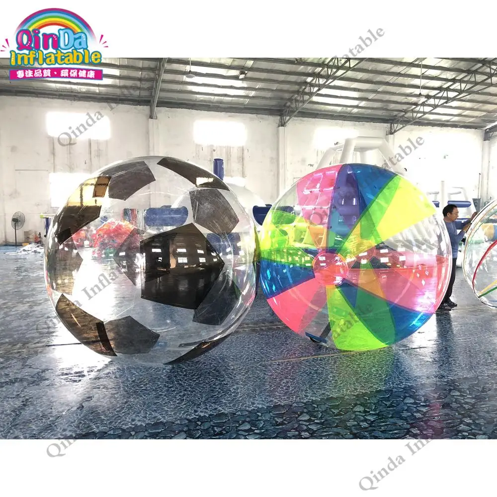 Play Kids Toys 2m Diameter Inflatable Walk On Water Ball,1.00mm Pvc Inflatable Aqua Ball For Swimming Pool