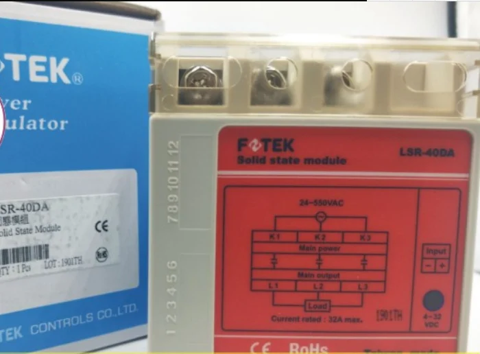 

Taiwan new original FOTEK Solid State Relay LSR-40DA