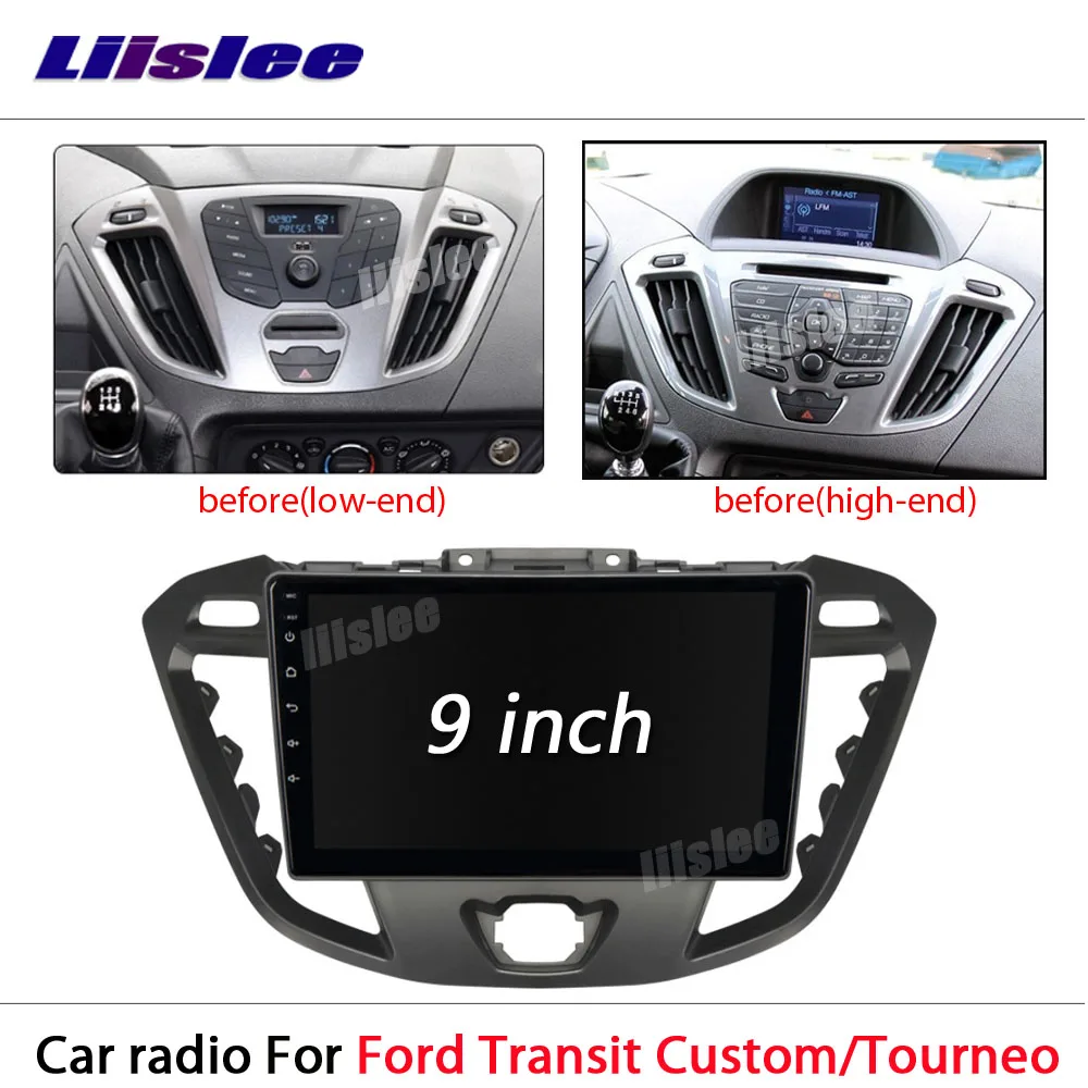 For Ford Transit Tourneo Custom/150/250/350/350HD 2013-2020 Car Android Radio Stereo Headunit GPS Navigation Multimedia Player