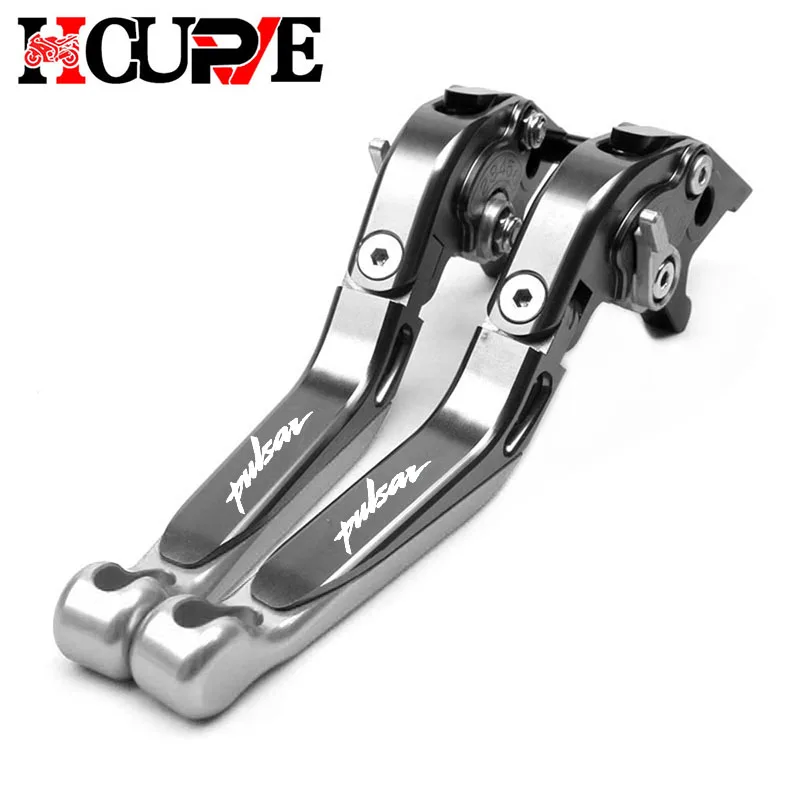 อุปกรณ์เสริมสําหรับรถจักรยานยนต์ CNC พับเบรคคลัทช์คันโยก Fit สําหรับ Bajaj Pulsar 200 NS/200 ฿/200 A