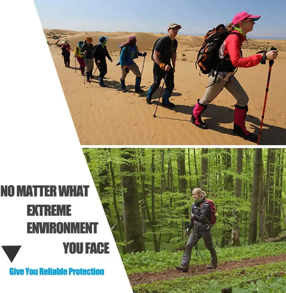 Outdoor Waterproof Gaiters Camo Breathable Camouflage for Hiking Climbing Hunting Snow Ski Boot Gaiters Guard Legging