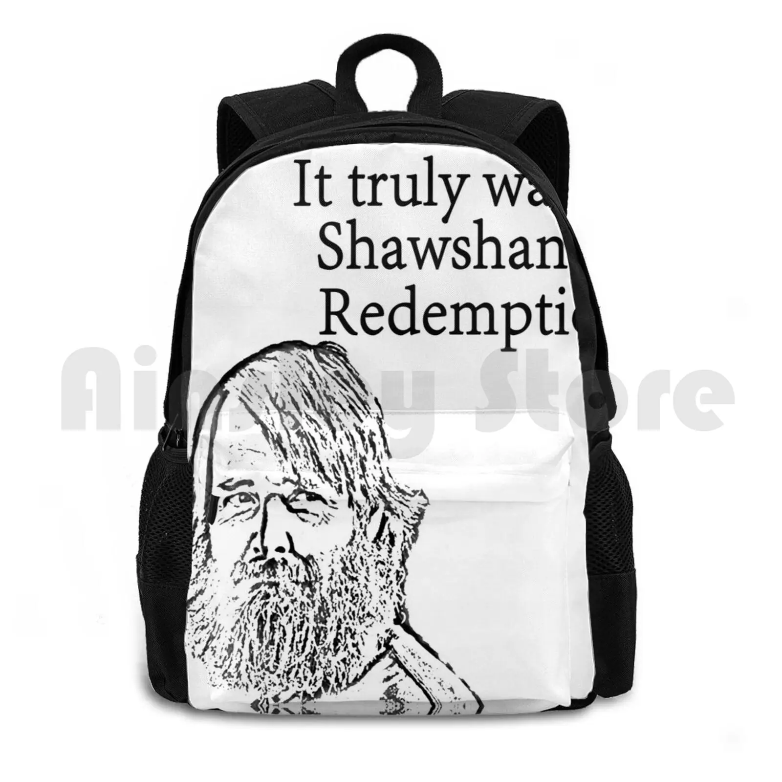 It Truly Was A Shawshank Redemption-Last Man On Earth Outdoor Hiking Backpack Riding Climbing Sports Bag Shawshank Redemption