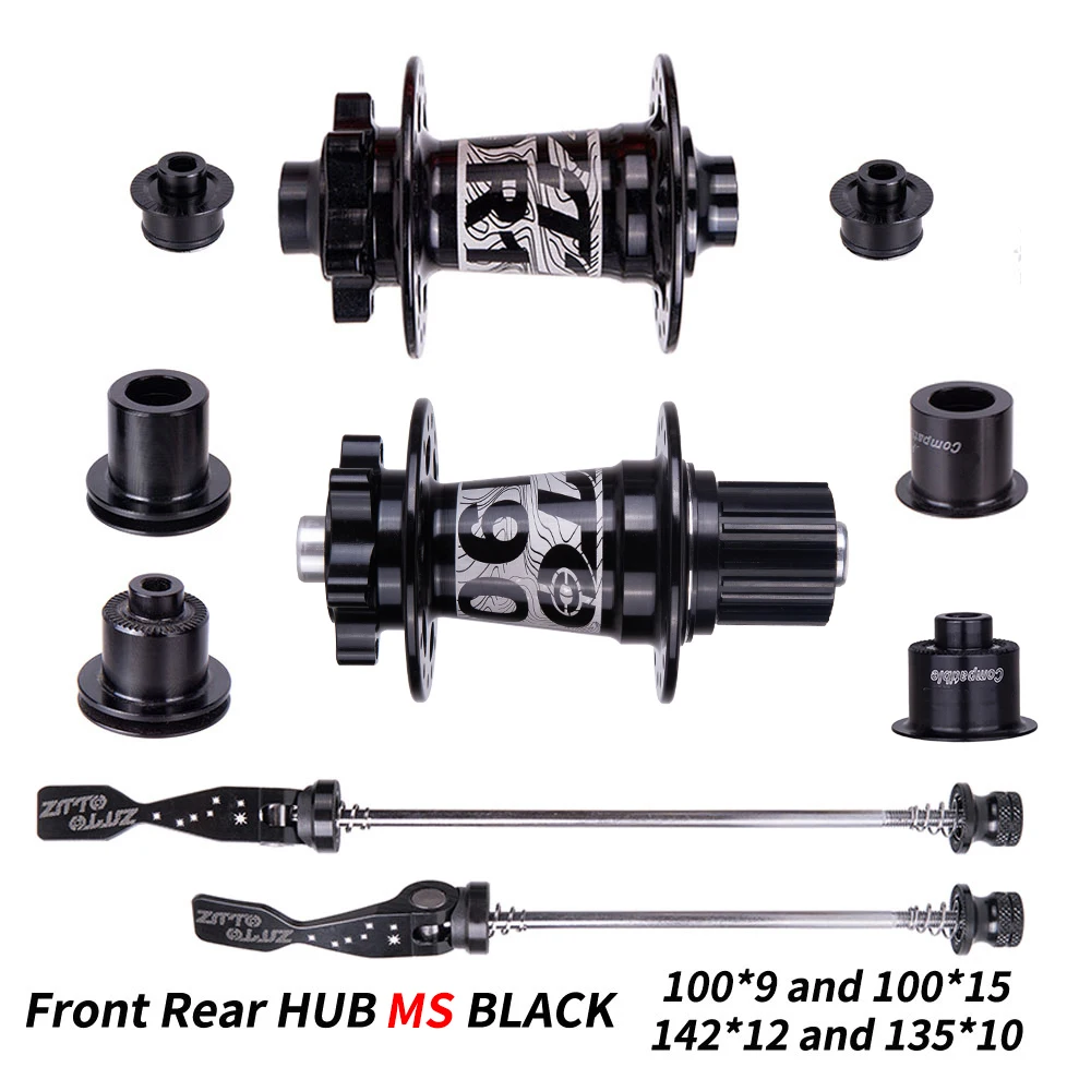 ZTTO Ratchet 54T Disc Brake MTB Hub 32H 32 Hole Thru Axle Maza