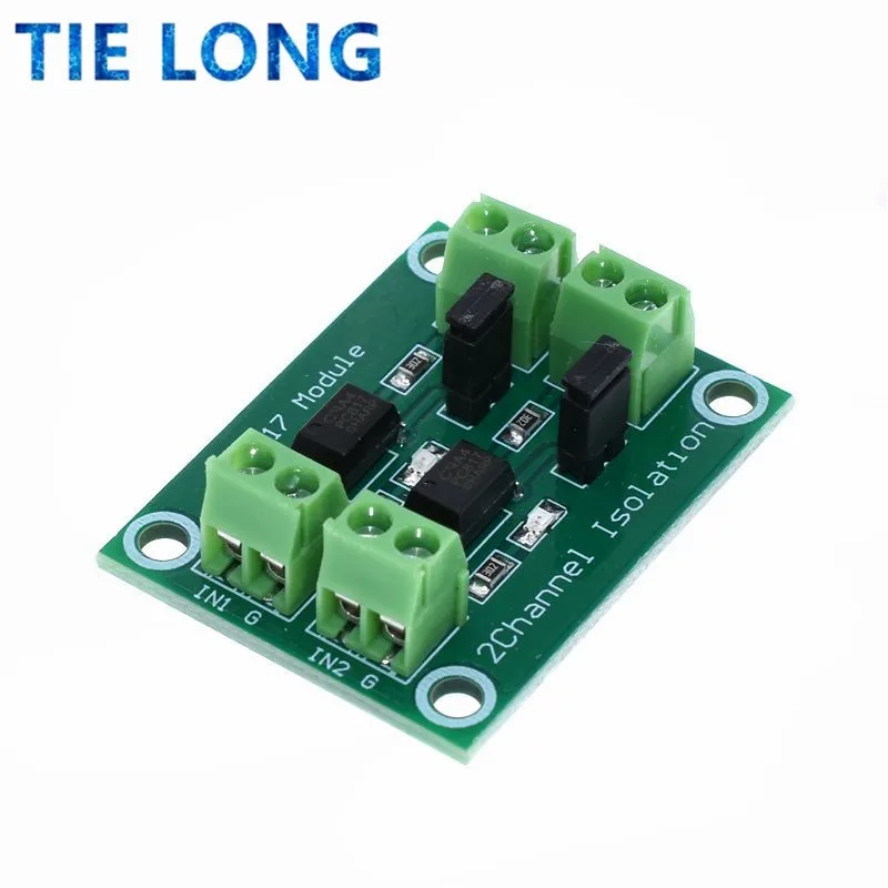 PC817 4 Channel Optocoupler Isolation Board Voltage Converter Adapter Module 3.6-30V Driver Photoelectric Isolated Module PC 817