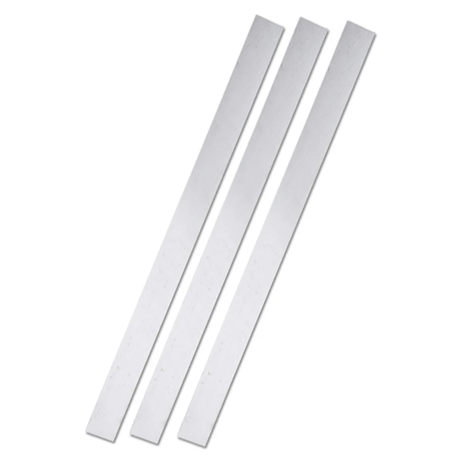 Lames de voiture en acier HSS, 12x20x300, 12x25x300, 12x30x300, 12x35x300mm, lames de voiture en acier rapide, inserts en acier blanc, carré, non bordé, 300mm