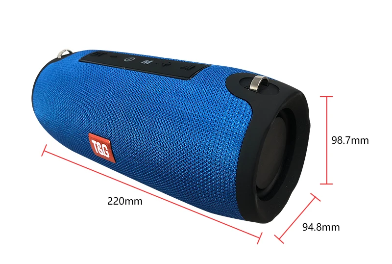 مكبر صوت بخاصية البلوتوث قابل للنقل في الهواء الطلق مقاوم للماء ستيريو العمود مكبرات الصوت اللاسلكية مع هيئة التصنيع العسكري راديو FM MP3 باس صندوق الصوت دروبشيبينغ