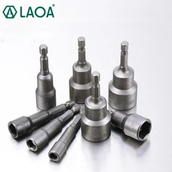 LAOA Hexagon Sockets Magnetic Electric Socket Bits 6-19mm