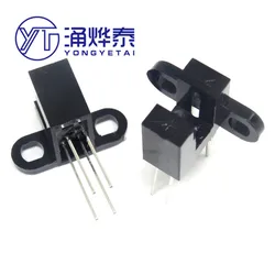 YYT 5PCS GK152 Infrared Photoelectric Sensor Infrared Tube Infrared Optics Slot Switch 4MM