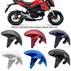 Front Fender For GROM MSX125 MSX 125 Motorcycle Accessories Front Mudguard Splash Dust Protetive Guard