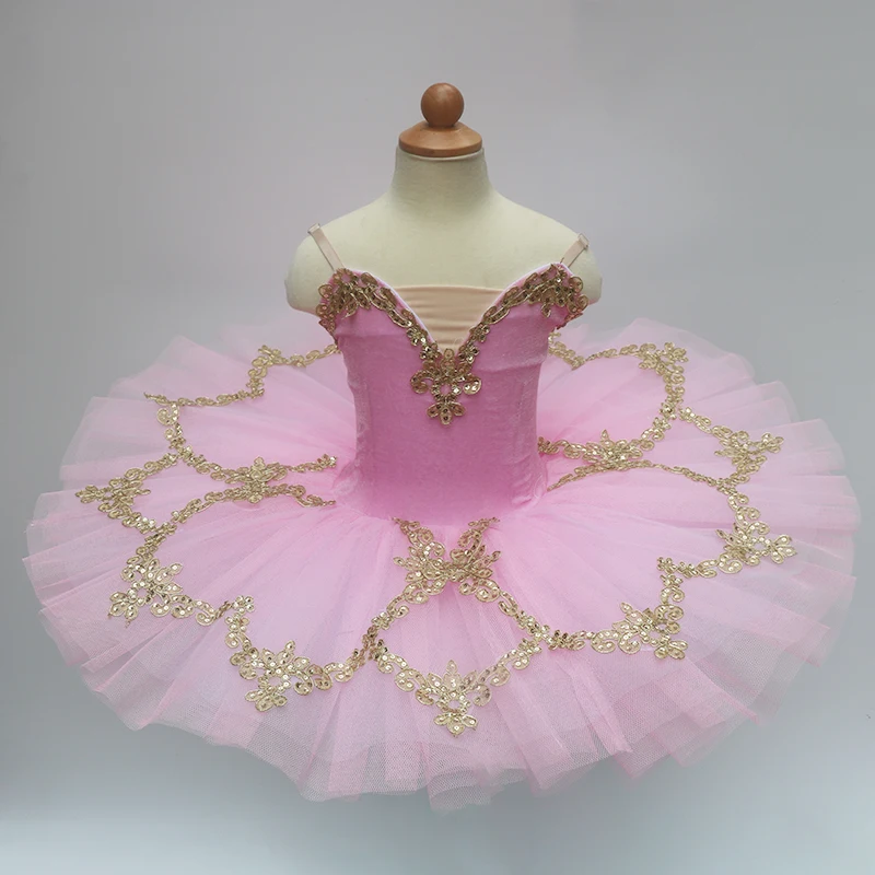 Robe de Ballet professionnelle pour femmes, violet, enfants, filles, adultes, Tutu, lac des cygnes, Costumes de Ballet, tenues de spectacle de ballerine