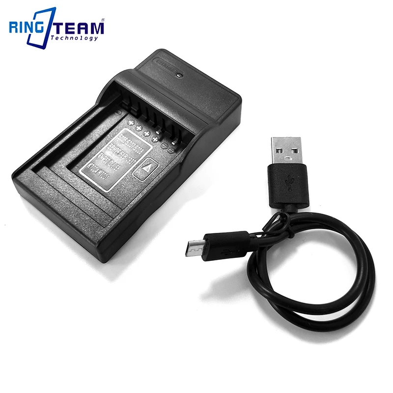 10PCS/LOTS CGA-S005E CGA-S005 S005E DMW-BCC12 Battery USB Charger for Panasonic Lumix DMC-LX1 LX2 LX3 FX3 With USB Cable