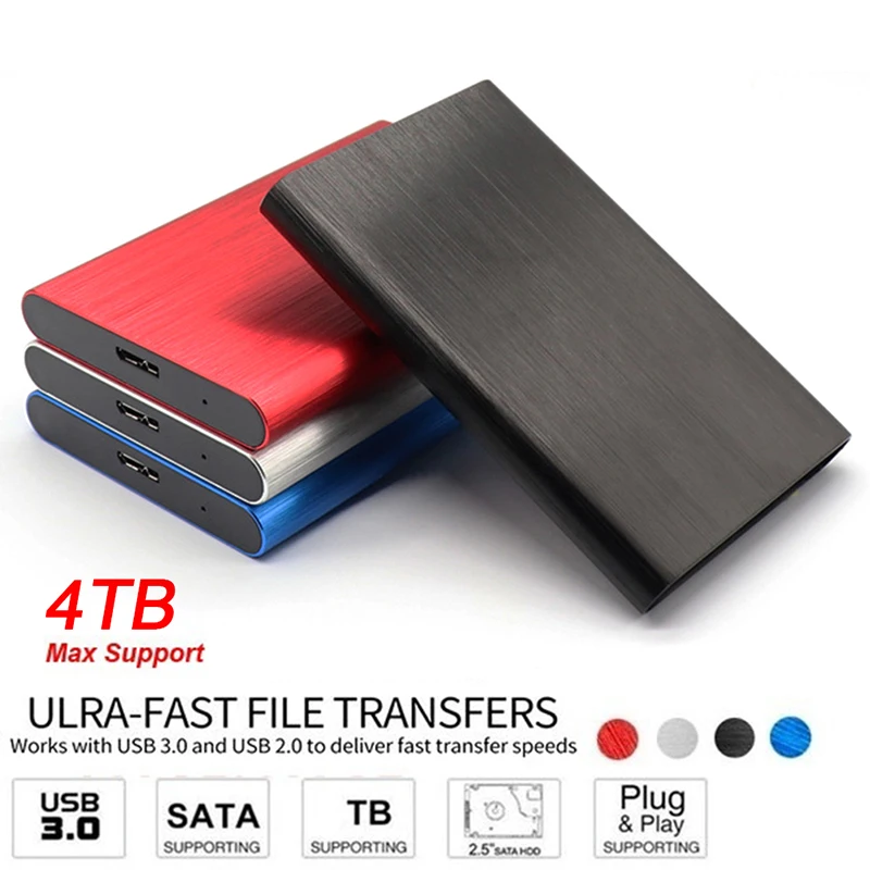 USB3.0 SATA High Speed 2.5 External Hard Drive Portable Hard Disk Storage
