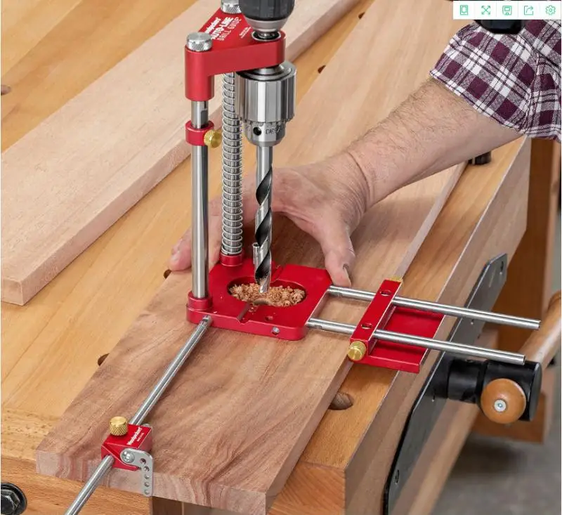 Gỗ Khoan Định Vị Tiện Lợi Tiết Kiệm Nhân Công Thép Gỗ Khoan Tiêu Bản Hướng Dẫn Công Cụ Cho Gia Đình