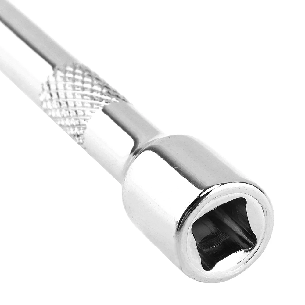 1 adet 1/4 inç uzatma çubuğu lokma anahtar krom çelik 51MM 75MM 102MM sürücü cırcır lokma anahtar elektrikli matkap adaptörü