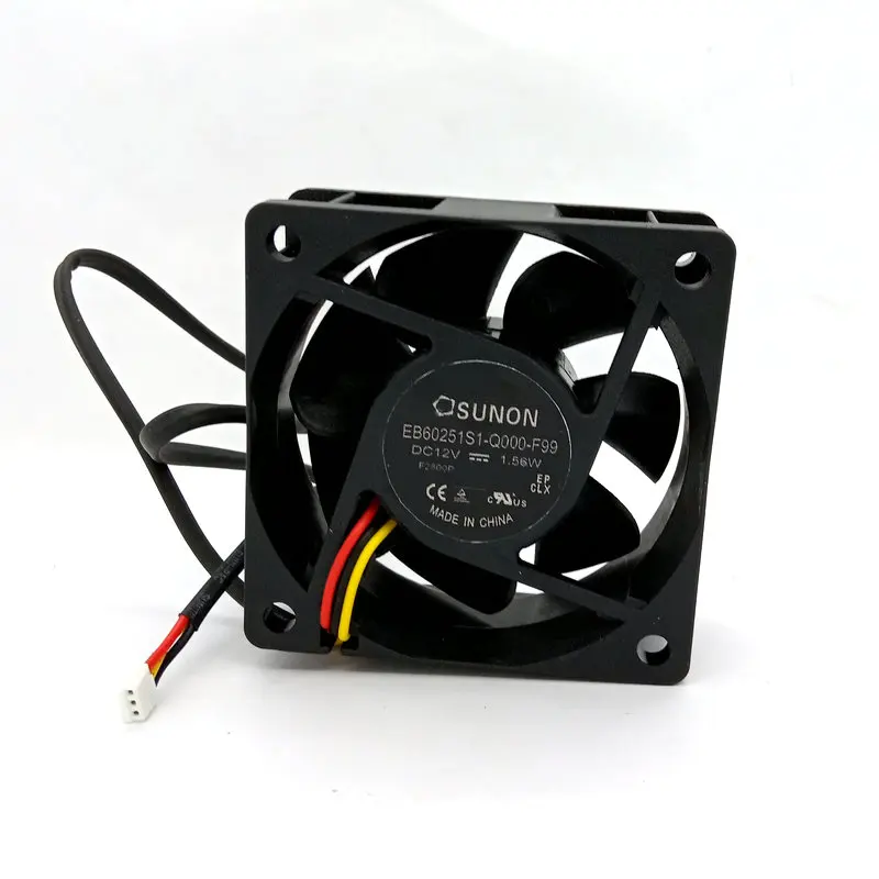 

New EB60251S1-Q000-F99 Dc12V 1.56W 3lines Alarm Signal for Projector Cooling Fan