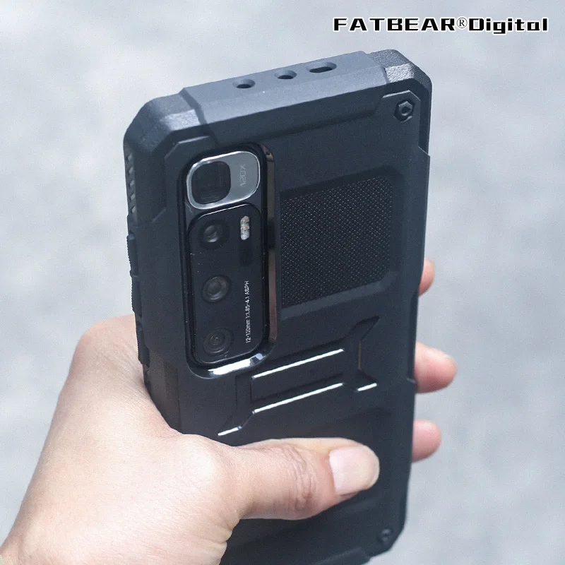 FATBEAR [For Xiaomi Mi 10 Ultra]  Tactical Military Grade Rugged Shockproof Armor Buffer Case Soft Cover