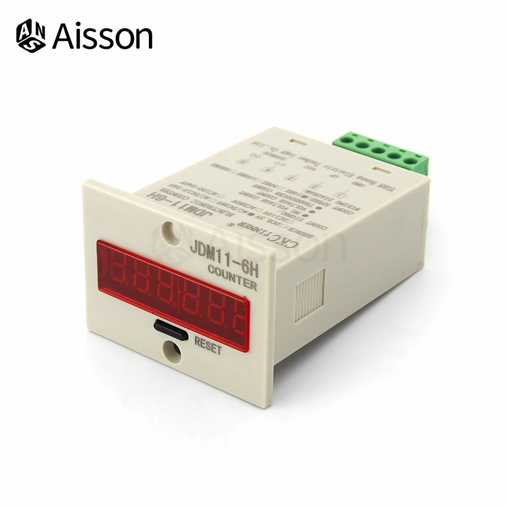 Dígitos Eletrônicos Contador Digital Display Ac380v 220v Dc36v 24v 12v Indústria Punch Count Jdm116h