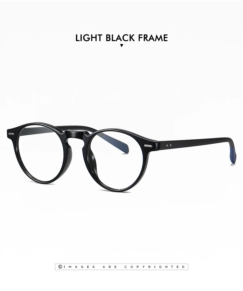 LM Neue Photochrome Anti Blaues Licht Gläser Männer Gaming Runde Blockieren Blue Ray Klassische TR90 Frauen Schutz Brillen Computer – Detail 17