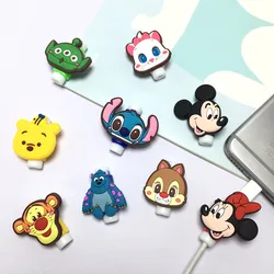 Disney Kabel Protector Minnie Ladegerät USB Kabel Wickler Für Apple IPhone Für Samsung Xiaomi Huawei Kabel Schützen Dekoration