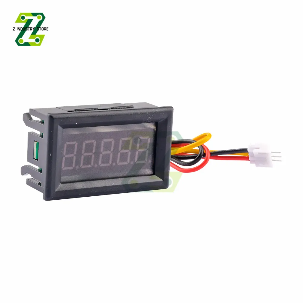 5 Digital LED Red Tachometer Gauge RPM Speed Meter Speed Sensor Digital Frequency Meter Speedometer for Brushless Motor