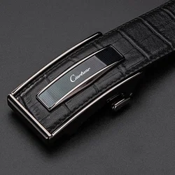 Ciartuar Leather Belt for Men Genuine Leather Mens Belts Luxury Designer Brand High Quality Leather Belt Male Strap Ceinture New