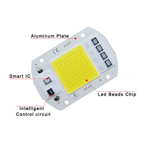 COB hat Chip La 220V Chip Lamp, 10W, 20W, 30W, 50W, IP65, Hochleistungs, Smart CI, DIY, Flood Light, Ramplight 10 Hauptverkaufslampe IP65 - №9