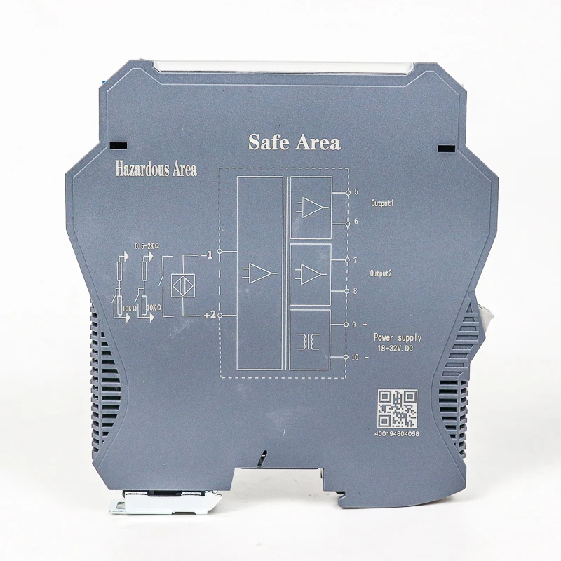 

dry contact input explosion proof electrical isolated safety barrier switch safety barrier 35mm DIN rail