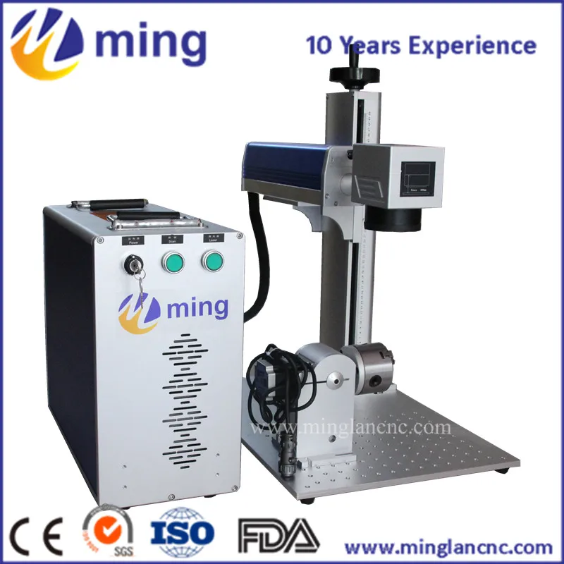 50W 60W Fiber Laser Marking Machine for Metal Deep Engraving