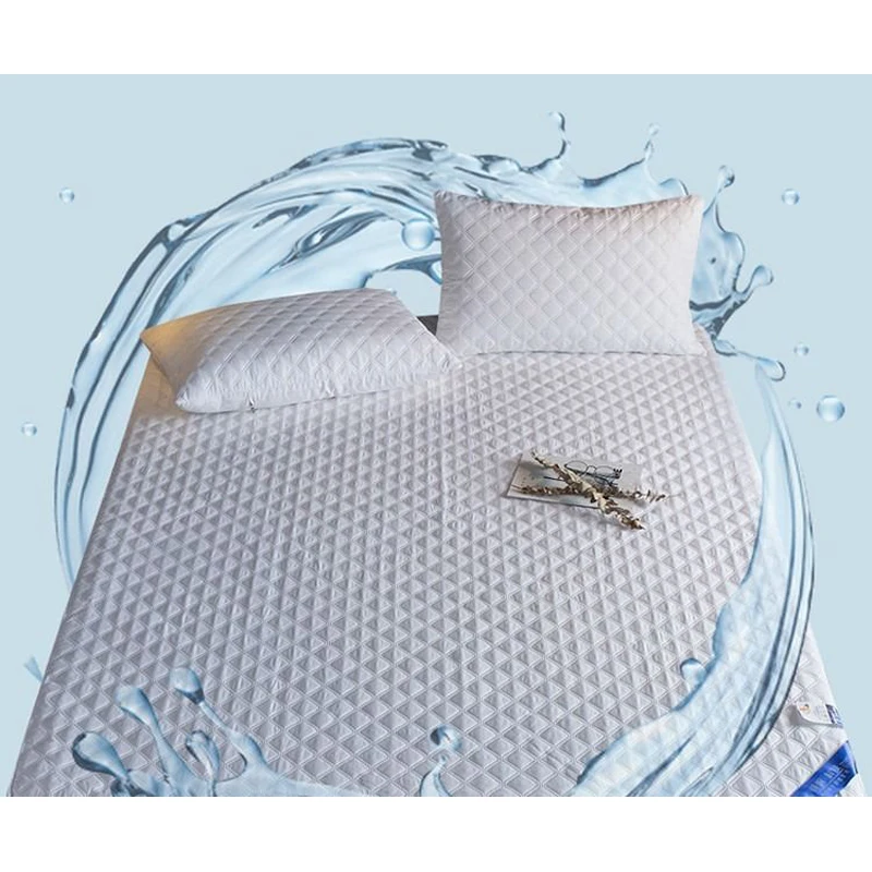 Waterproof Mattress Cover, Cotton Bed Sheet, Anti-urine, Dust-proof, Anti-mite, Anti-stain, Breathable, 1 PC