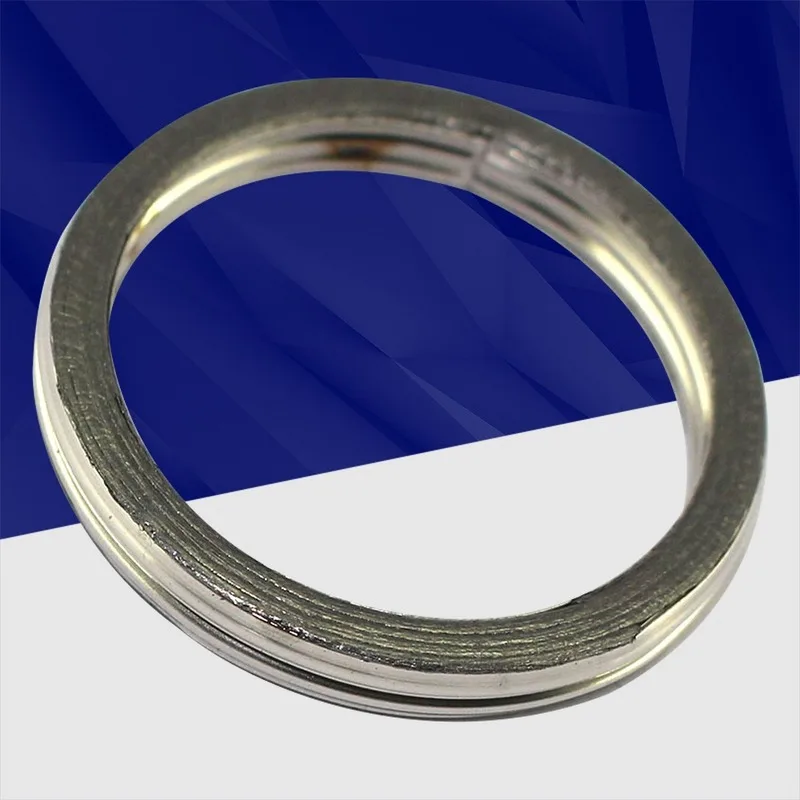 Motorcycle Exhaust Muffler Gasket for YAMAHA TT250R WR250R WR250X YZ450F 4FM-14613-00-00 45mmX36mmX5mm