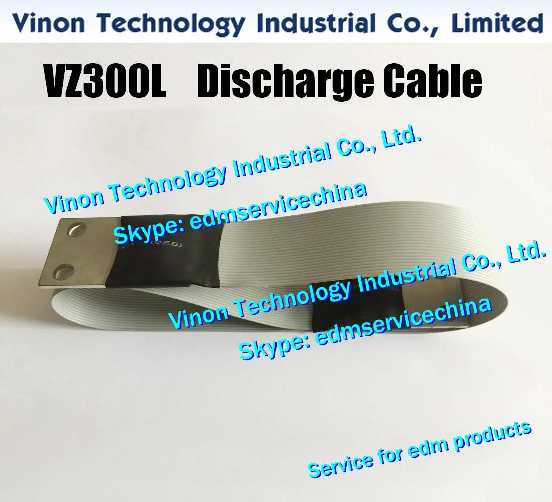 (2pcs/set) VZ500 Discharge Cable Upper and Lower Set for Sodic k Wire Cut Machine MT303658A,11614XA,11626M for Work Tank VZ500L