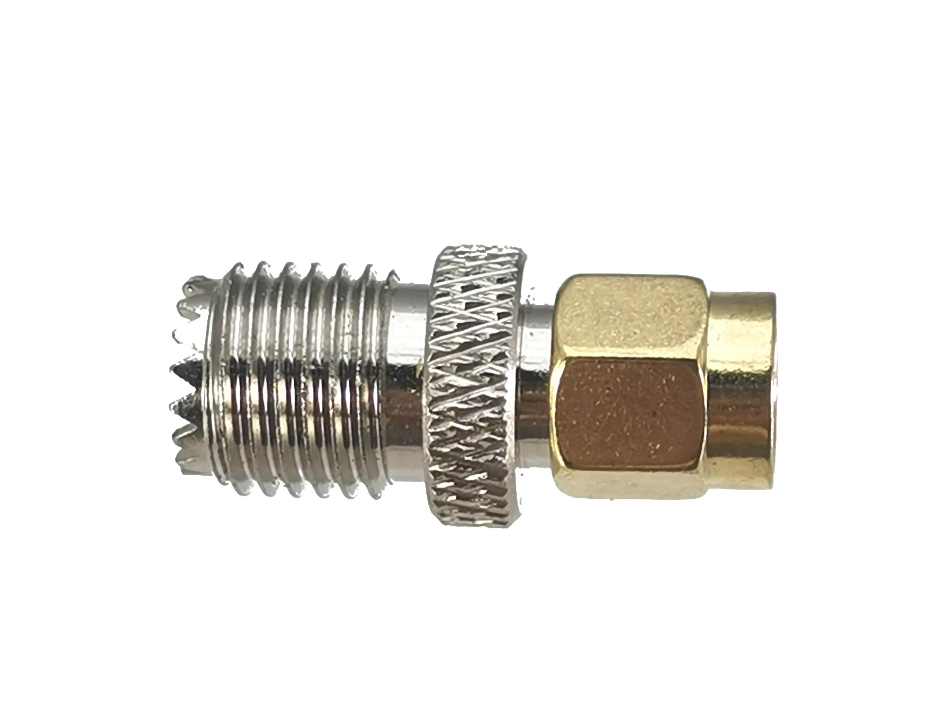 مقبس ذكر SMA إلى مقبس أنثى UHF صغير محول RF محوري ، محول موصل ، محطة سلك مستقيمة 50Ohm ، جديد ، 1 mi