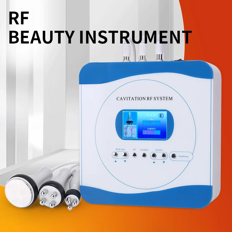 40K Vetstraalinstrument JF025 RF Schoonheidsinstrument Multipolaire radiogolf facelift ultrasoon schoonheidsinstrument 40 Khz