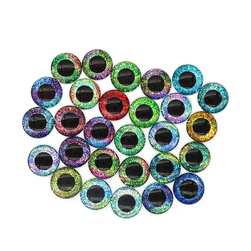 6MM-20MM Round Handmade Photo Glass Eyes Cat Eye Toys Dragon Cabochons Eye Cameo Diy Jewelry Blythe Doll Accessory