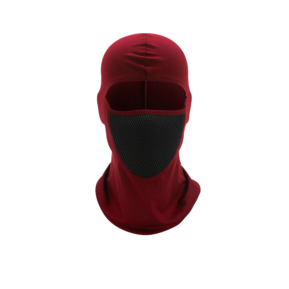 Men Beanies Women Hat Full Face Mask Cover Solid Helmet Outdoor Sports Cycling Fast-dry Sunscreen Windproof Ski Balaclava Cap