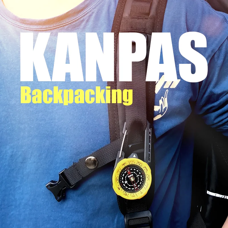 KANPAS Backpacking Temperature Meter / BackPacking Compass / Quality Thermometer for backpack