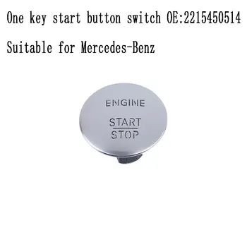 Spínač zapalování motoru Start Stop s tlačítkem pro Mercedes Benz W204 W205 W212 W164 W166 W221 pro Infiniti QX30 Instalační sada 8 nejlepší prodej Startovací tlačítko Mercedes W204 - №5