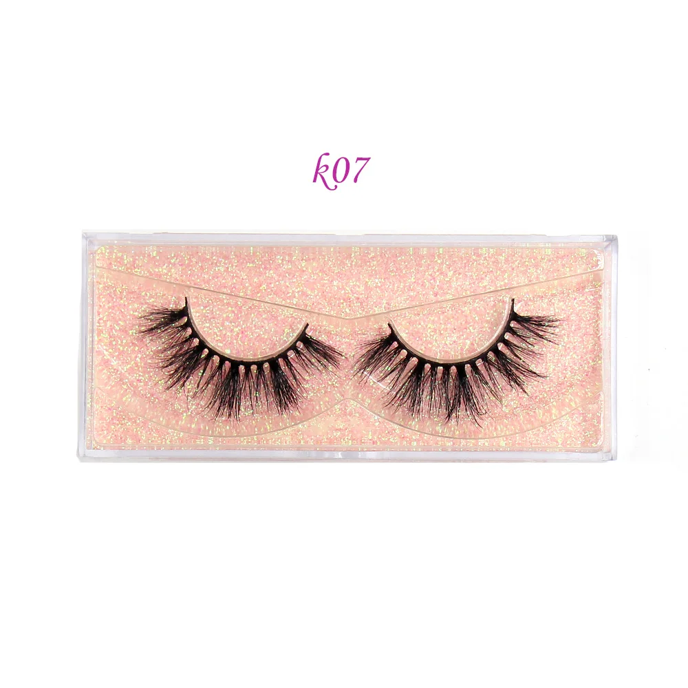 Luxuriöse Nerz-Kunstwimpern Voluminöse Wispy Strip Lashes Natürlicher Look Weich Bequem zu Tragen Wiederverwendbare Künstliche Wimpern Make-up Schönheit – Detail 14